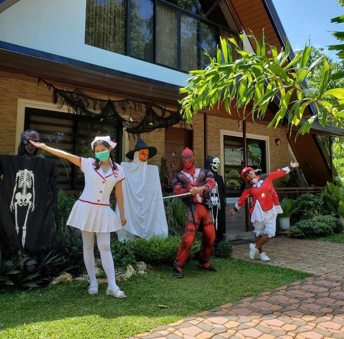 Redwood Cabin Bolinao Exterior foto